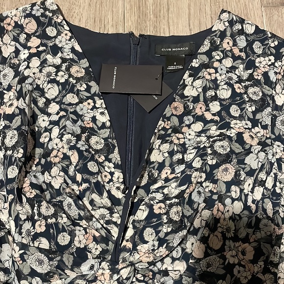 New Club Monaco silk dress - Picture 6 of 7